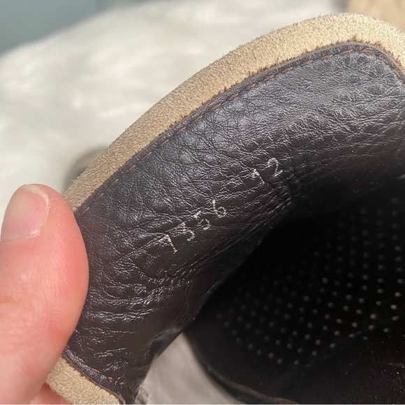 Gucci GG Logo Bamboo Horsebit Driving Loafers Size 12 Brown & Tan - Picture 9 of 9